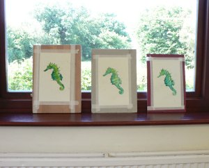 A sample of the finished paintings - aren't they gorgeous?